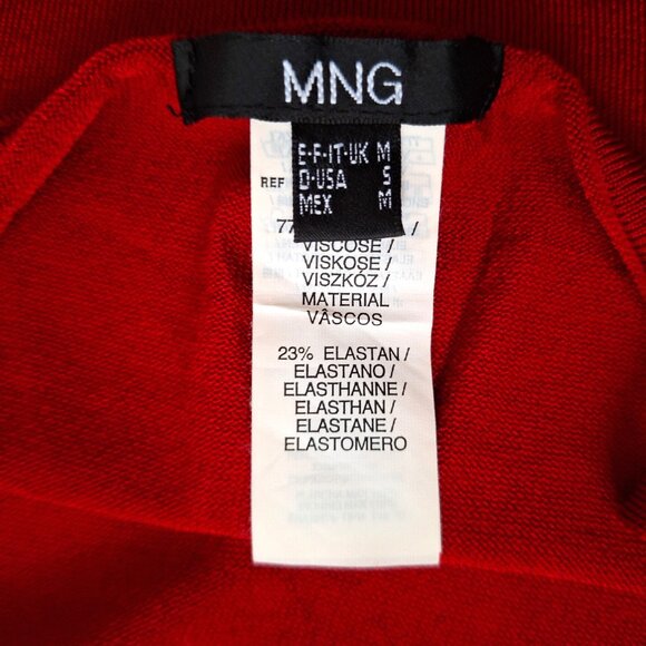 Mango Red Knit Cami Top - Picture 5 of 5